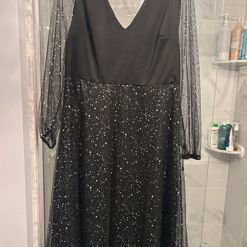 Elegant Black Evening Dress